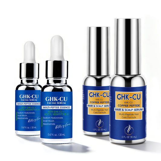 Copper Peptide Dual-Action Set｜Face + Hair