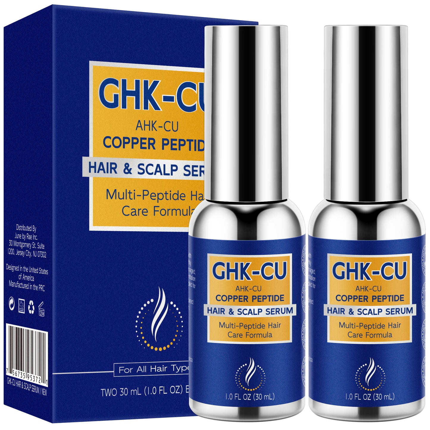 3. LANGCCI GHK-CU Peptide Hair Serum | Advanced 5-Peptiade Complex