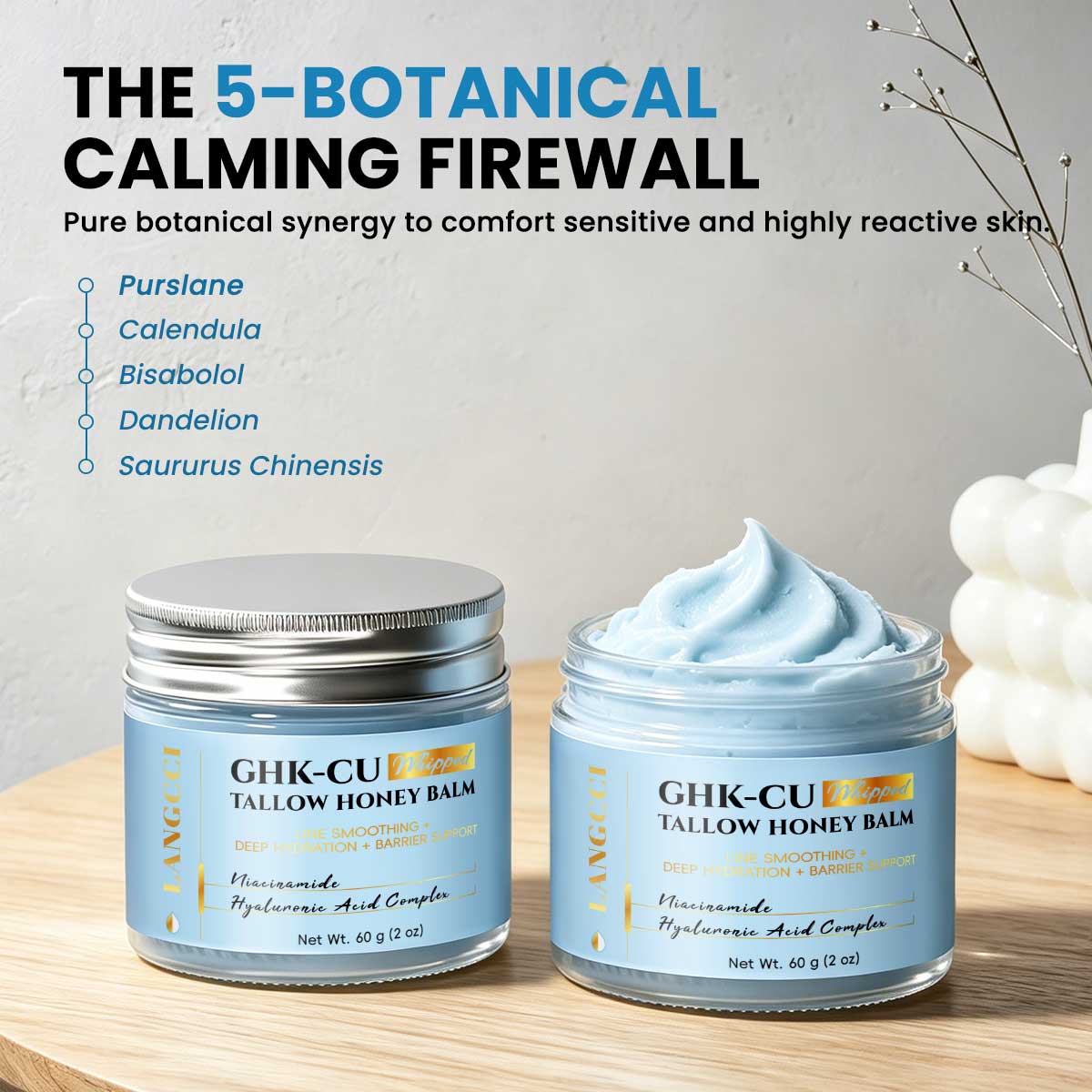 LANGCCI Cellular Blue Tallow Balm